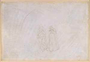 La Divina Commedia, Paradiso XVII. Fünfte Planetensphäre (Himmel des Mars): Cacciaguida prophezeit Dante das Exil, aber auch ewigen Nachruhm von Sandro Botticelli