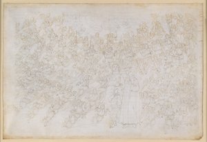 Die Göttliche Komödie, Paradiso XXVIII. Neunte Sphäre (Kristallhimmel oder Primum Mobile): Dante sieht Gott als grell leuchtenden Punkt, von Engelchören umkreist; Beatrice erläutert Hierarchie und Wirkkräfte der Sphäre