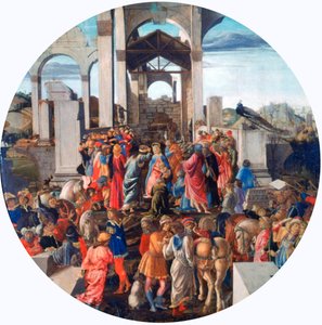 Die Anbetung der Könige, ca. 1470-1475