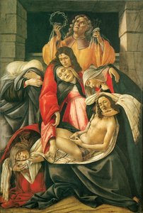 Die Beweinung Christi von Sandro Botticelli