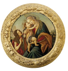 Die Madonna und das Kind mit dem jungen Johannes dem Täufer