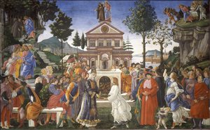 Die Versuchung Christi, 1481-1482