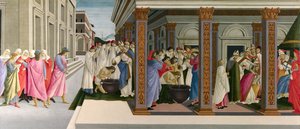 Drei Wunder des Heiligen Zenobius, um 1500