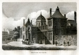 Britisches Museum, London, um 1810