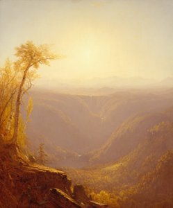 Eine Schlucht in den Bergen Kauterskill Clove, 1862