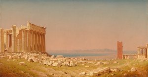 Ruinen des Parthenon von Sanford Robinson Gifford