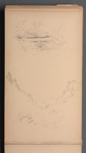Skizzenbuch, Seite 15: Landschaften, Berlin Falls