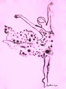 Ätherischer Balletttanz