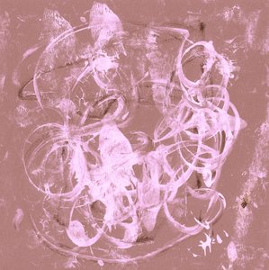 Rosa flüssiges Abstrakt