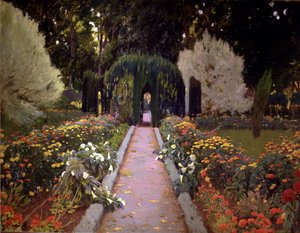 Gärten von Aranjuez (Der Laubengang) 1907