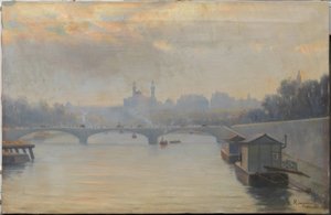 Die Seine und der Trocadero