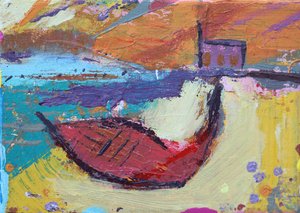 Rotes Boot Iona