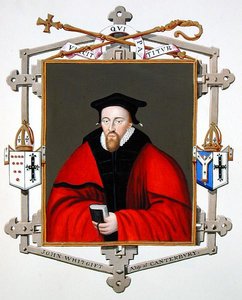 Porträt von John Whitgift (ca. 1530-1604) Erzbischof von Canterbury