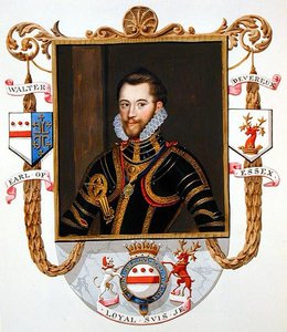 Porträt von Walter Devereux (1541-76), 1. Earl of Essex aus 