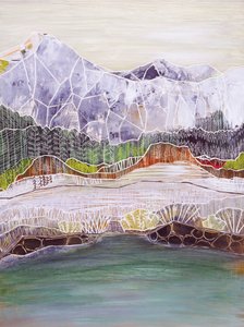 Geometrischer Bergsee