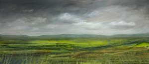 Englische Landschaft, 2023 von Sarah Thompson Engels