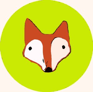 Fuchsgesicht von Sarah Thompson Engels