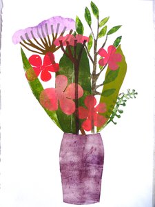 Lila Vase, 2020