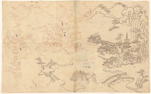 Landschaft im chinesischen Stil
