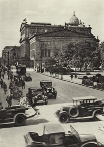 Berlin: Schauspielhaus (s/w Foto)