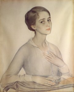 Porträt von Olga Spesivtseva von Savelij Abramovich Sorin