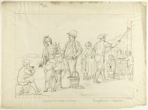 Verkäufer von Gelati und Caramelle von Saverio della Gatta