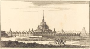 Landschaft mit Kloster