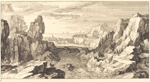 Berglandschaft von Sébastien  Le Clerc I