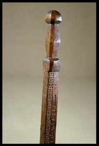 Runenkalender aus Finnland, 1566 (Holz)