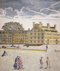 Harvard College, Cambridge, Massachusetts ca. 1740