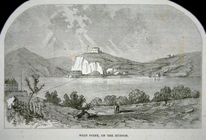 West Point, die Schlüsselbefestigung, die Benedict Arnold während des Unabhängigkeitskrieges an die Briten übergeben wollte von School American
