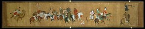 Ein Konvoi von Mongolen, Chinesen