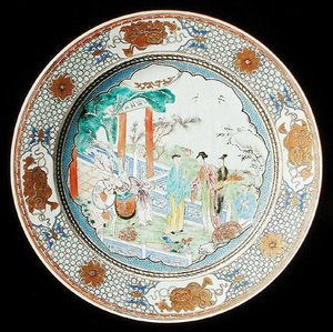 Ein famille rose Lader, ca. 1730 von School Chinese