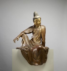 Bodhisattva Guanyin, Ming-Dynastie, spätes 14.-15. Jahrhundert von School Chinese