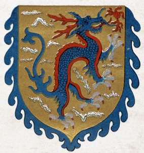 Chinesisches Drachenabzeichen von School Chinese