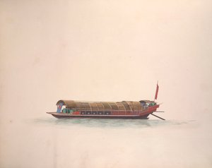 Musikerboot, c.1800-05 von School Chinese
