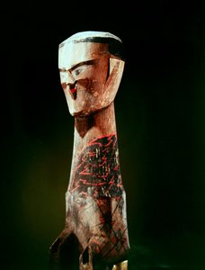 Statuette, Zhou-Dynastie (Detail) von School Chinese