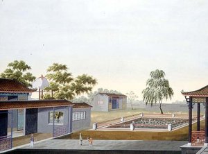 Ummauerter Garten, ca. 1820-40