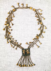 Ägyptische Antiquitäten: Goldkette des Pharao Pinedjem von School Egyptian