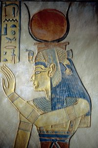 Luxor, Theben: Tal der Königinnen. Grab eines Sohnes von Ramses II., Die Göttin Isis von School Egyptian