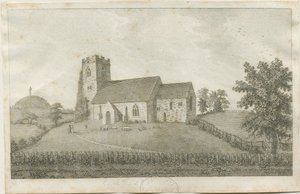 Castle Church - Kirche: Gravur, nd [?18. Jh.] (Druck) von School English