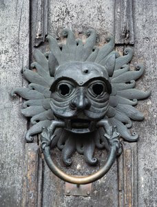 Sanctuary-Klopfer der Kathedrale von Durham, Kopie des Originals aus dem 12. Jahrhundert