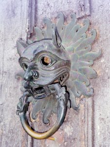 Sanctuary-Klopfer der Kathedrale von Durham, Kopie des Originals aus dem 12. Jahrhundert