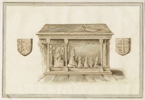 Eccleshall Kirche - Grab von Bischof Bentham