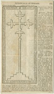 Lichfield - Monumentalplatte von Richard Mercator von School English