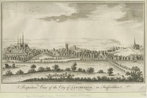 Lichfield - Südwestansicht