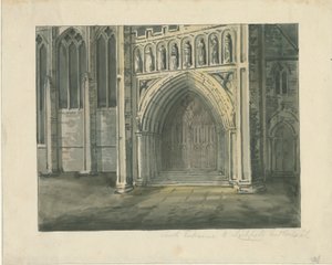 Lichfield Kathedrale - Südliches Querschiff von School English