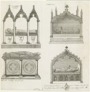 Lichfield Kathedrale - Gräber