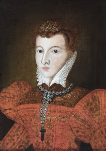 Porträt von Maria Stuart, Königin der Schotten von School English