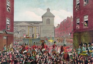 Die Hinrichtung von Robert Emmet am 20. September von School English